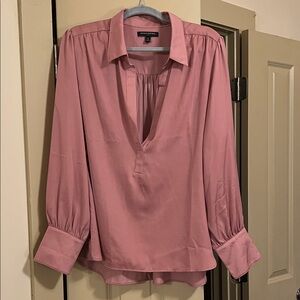 Banana Republic Factory Pink Women's Blouse